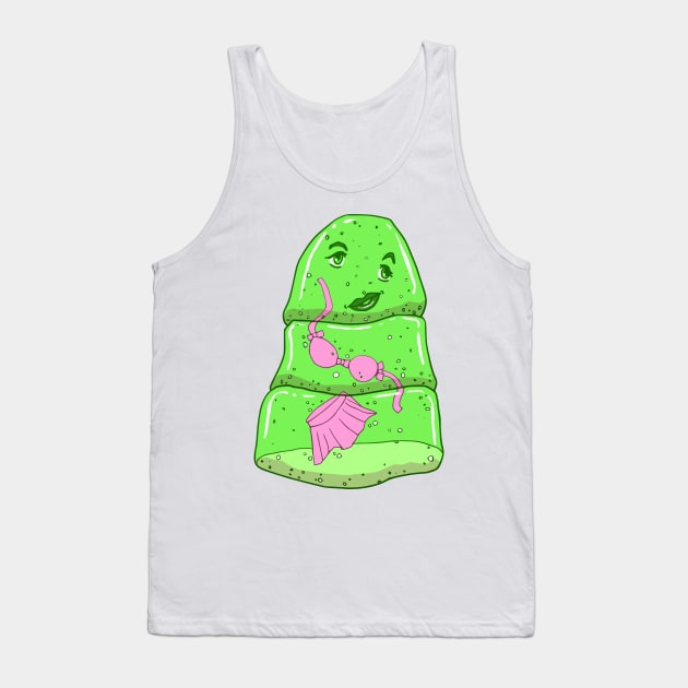 Slime Girl in Bikini MONSTER GIRLS Series I Tank Top by angelasasser